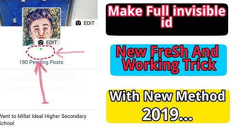 How To Make Full invisible Fb id 2019||New Method||