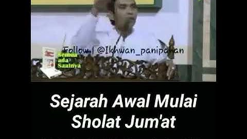 Sejarah sholat jum