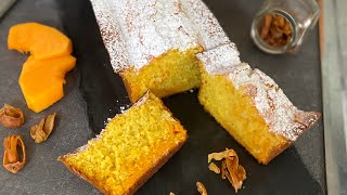 Plumcake con la zucca كيك بقرع facile e veloce