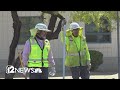 Here's how construction crews stay cool while working in extreme heat