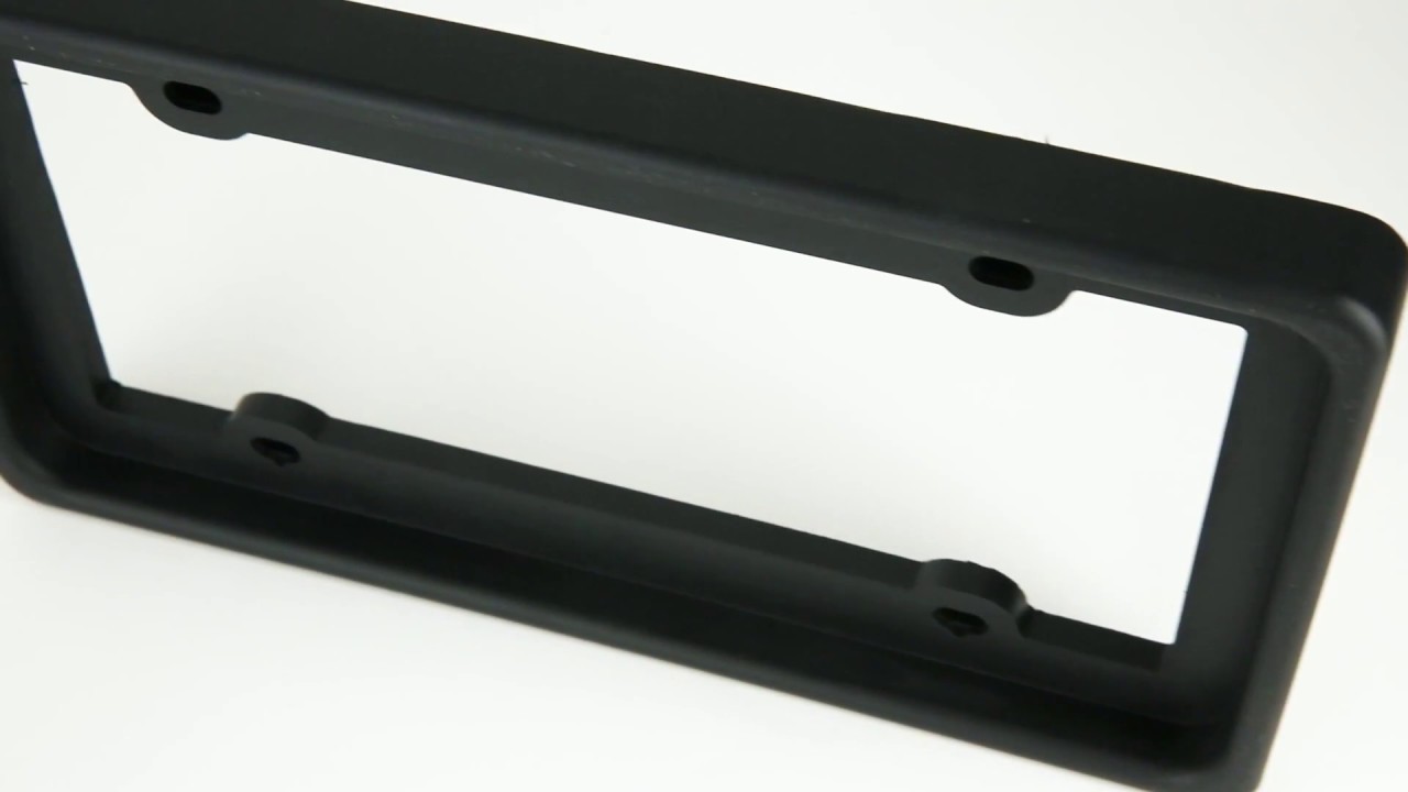 Protective License Plate Frame, Front Bumper Guard