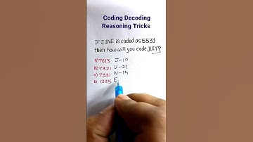 Coding Decoding | Coding Decoding Reasoning Tricks| Reasoning for SSC GD | #shorts