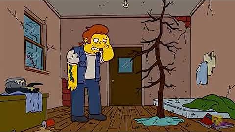 "Me han robado" Snake. Los Simpson