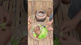 Building Bamboo House And Underground With Swimming Pools