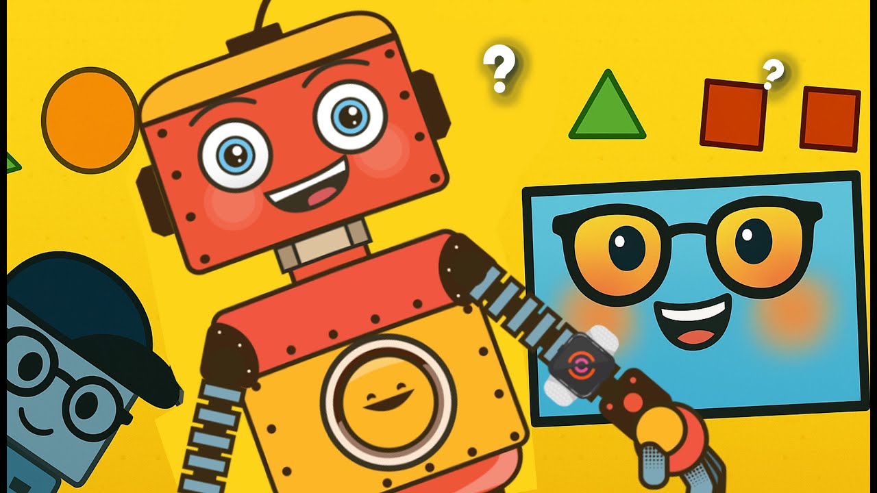 Rusty Loves Shapes! 💛 Circle, Triangle, Square & More | Kids Learning Song  | Rusty's World