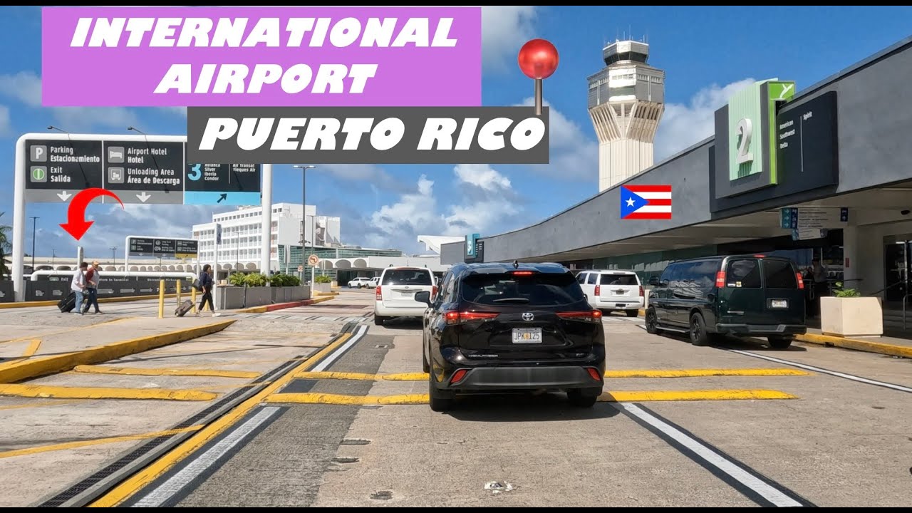 🚙🚥Driving around Luis Muñoz Marin International Airport Puerto Rico 4K🇵🇷