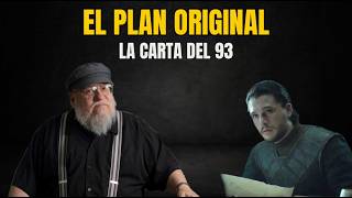 El plan original de George RR Martin