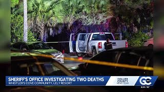 Death investigation underway at Whistlers Cove in Collier County