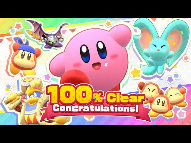 Kirby and the Forgotten Land 100% Collect Complete Algeria