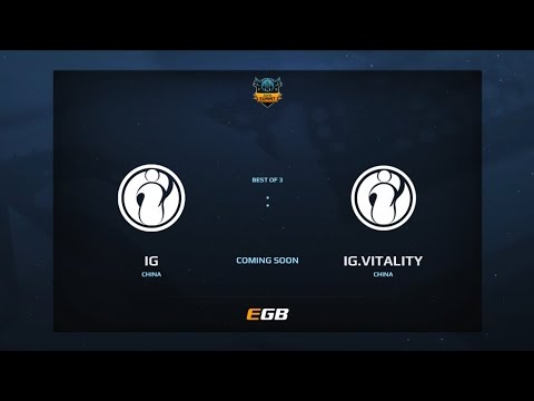 iG vs iG.Vitality, Game 1, Dota Summit 7, CN Qualifier