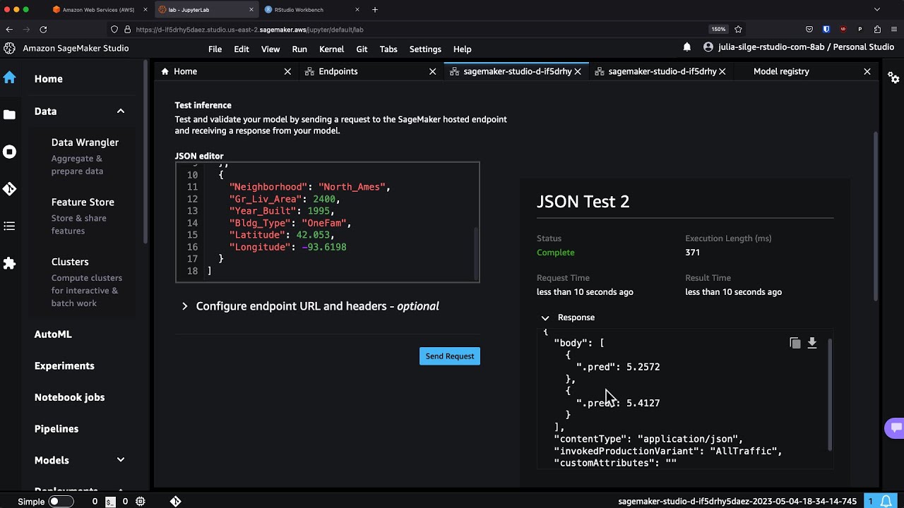 Deploy a model on AWS SageMaker with vetiver - YouTube