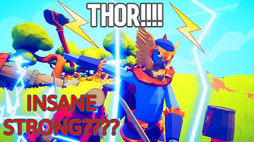 TABS - NEW UNIT THOR vs every unit - Tabs Mods