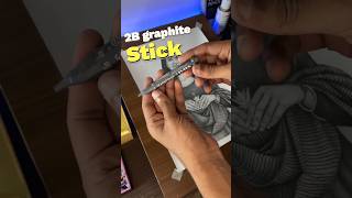Smooth Background Ka Secret 😱 Graphite Stick + Sponge Trick | Hyper Realistic Portrait Art