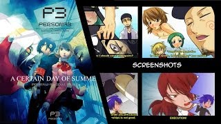 Persona 3 Drama CD - A Certain Day of Summer w/ Animation (Eng Sub) screenshot 5