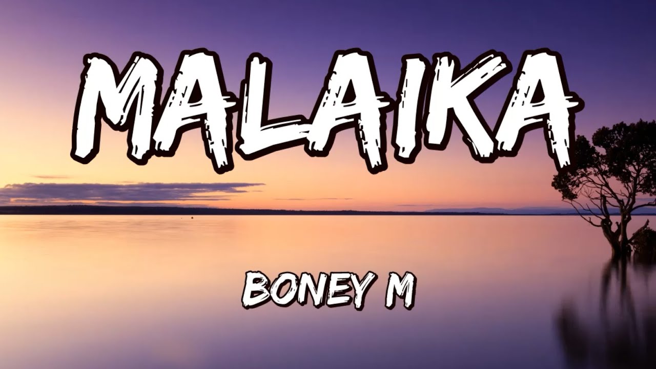 Boney M. Malaika ( lyrics video)