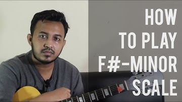 How To Play F# minor Scale Guitar Lesson For Beginners