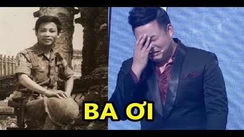 Quang Lê nghẹn ngào tiết lộ lời trăn trối cuối cùng của bố trước khi qua đời