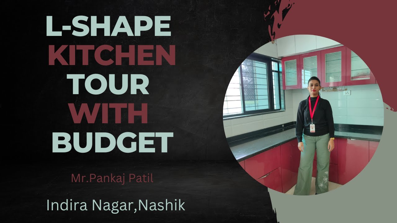 LShape Kitchen Tour with Budget in Nashik Modular Kitchen Kitchen