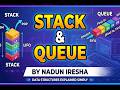 Stack Queue Explained Simply | Stack + Queue Data Structure Tutorial