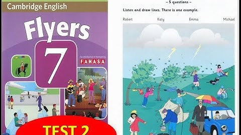 FLYERS 7 FULL TEST 2 WITH ANSWER KEY