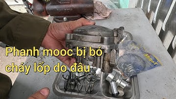Lý do phanh của rơ mooc bị bó phanh,  cháy lốp, giật cục khó chạy. LH 0389898100
