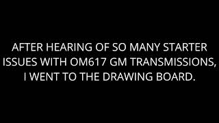 Om617 Gm Adapter Starting With 2.5Kw 6.2 Diesel Starter