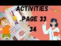 حل تمارين كتاب الانجليزية صفحة 33.34 سنة ثالثة ابتدائي