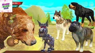 Симулятор собаки Dog Simulator #9. Победили боссов злую корову и медведя