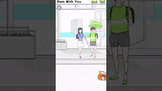 Shy Boy Berbagi Payung Dengan Temannya Walaupun Malu-Malu