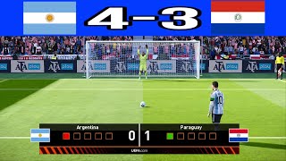 Penalty shoo-tout-Argentina vs Paraguay AII vs AII HD eFootball 2021 Part 23-24