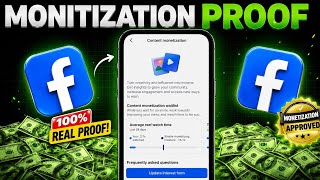 Facebook Monetization Proof 😱 | Content Monetization Waitlist Update 2026