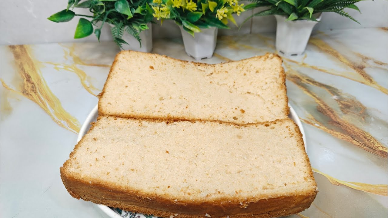 Eggless Vanilla cake sponge recipe. Very easy recipe.