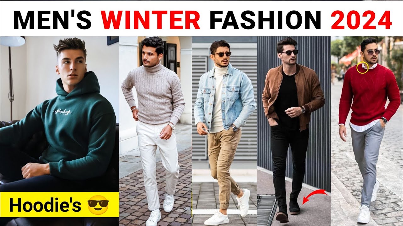 12 Must - Have Men's Winter Fashion Essentials & Outfit Ideas 2023 ...