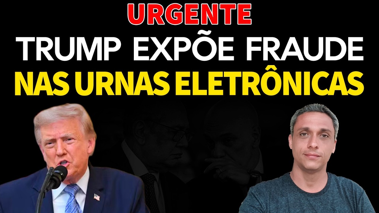 URGENTE - Trump libera provas de fraude nas URNAS ELETRÔNICAS da Smarmatic