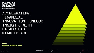 Accelerating Financial Innovation: Unlock Insights with Databricks Marketplace
