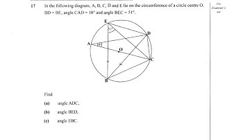 Score High in Circle Theorem: Decoding ECZ Exam 2023 Question 17