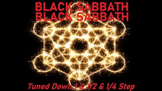Black Sabbath - Black Sabbath - Tune Down 1 & 1/2 & 1/4 Step (C Tuning)