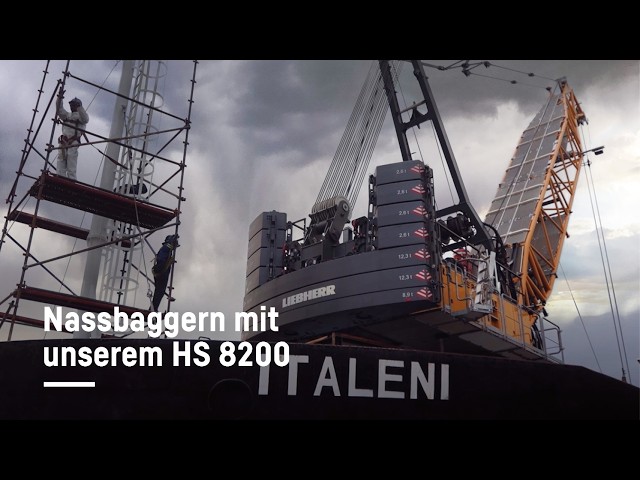 HS 8200: Nassbaggern in Südafrika | Liebherr