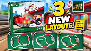 3 Double Metro Set Layouts + Track Builders Preview