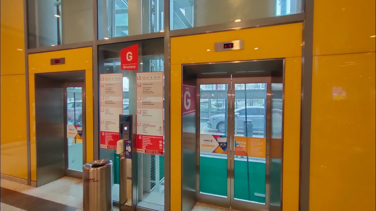 ThyssenKrupp Evolution Scenic Elevators at Sunway Velocity Mall, Cheras, Kuala Lumpur