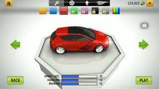 View My Dark Red Leon Cupra Wagon Sports 5,0L Twin Turbo V8 in Traffic Racer screenshot 5