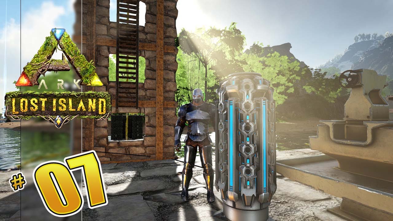 ARK LOST ISLAND!!!  Construindo a cryofridge - EP 07 - LIVE - PT BR