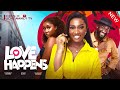 LOVE HAPPENS (New Movie) Chinenye Nnebe, Faith Duke, Anthony Woode 2024 Nollywood Romance Movie image