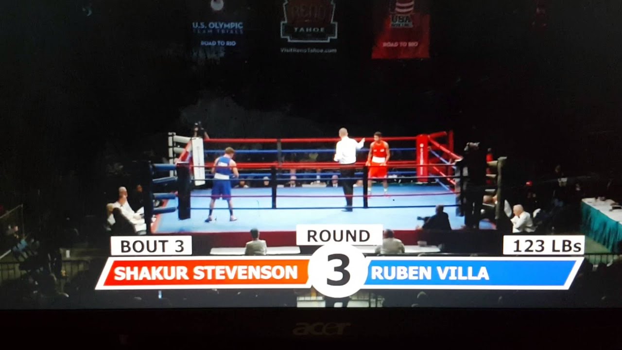 Shakur Stevenson vs. Reuben Villa - 123 Lb Olympic