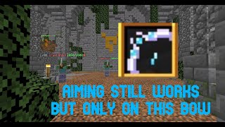Aiming Still Works in Hypixel Skyblock