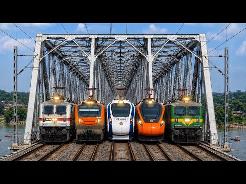 High speed train ||Jharkhand Swarna Jayanti Express* Seemanchal Sf Express☠️Sealdah Rajdhani Express