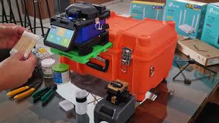 Máquina De Fusão Orientek T45 Fibra Ótica