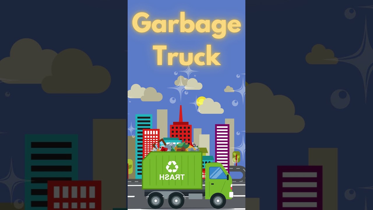 "Garbage Truck Song 🚛 | Fun Learning for Kids | Keep the Earth Clean 🌍"Garbage truck shot