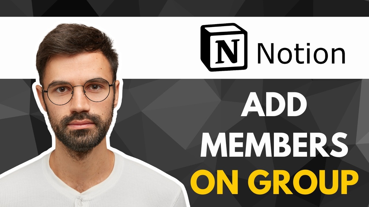 How to Add Members to a Group in Notion | FULL GUIDE 2026 - YouTube