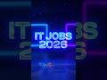 Future IT Jobs 2026 🚀 AI, Cloud, Full Stack – Truth Explained #itjobs #itjobsindia #itjobsearch